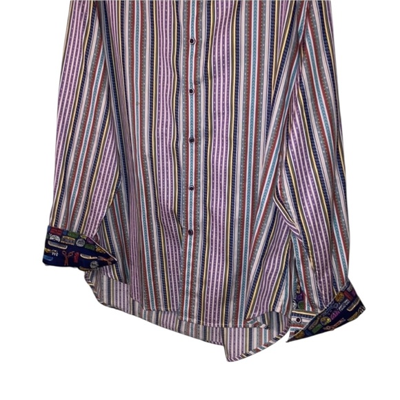 Robert Graham Long Sleeve Button Up SZ 2XL - Picture 5 of 12